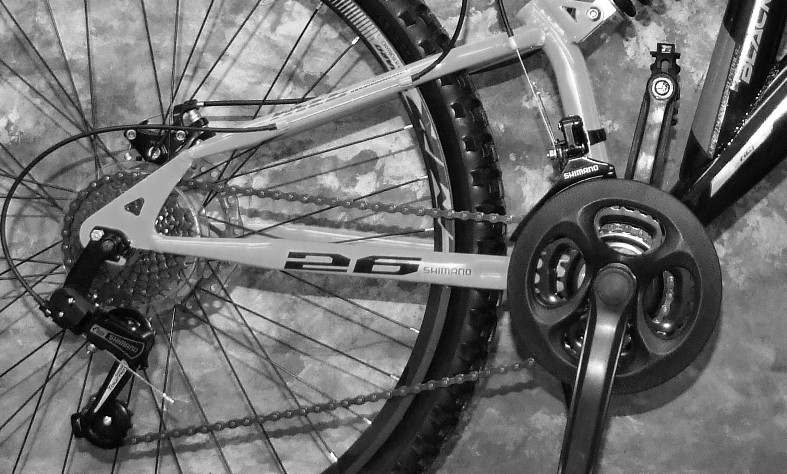 Generisch 26 Zoll MTB Blackrider Vollgefedert 21-Gang Kettenschaltung Mit Scheibenbremsen NEU 2638-SCHWARZ-ORANGE Bitte BEACHTEN AB 155 Cm KÖPERGRÖSSE GEEIGNET